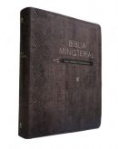 BIBLIA MINISTERIAL NVI MARRON ESCURO