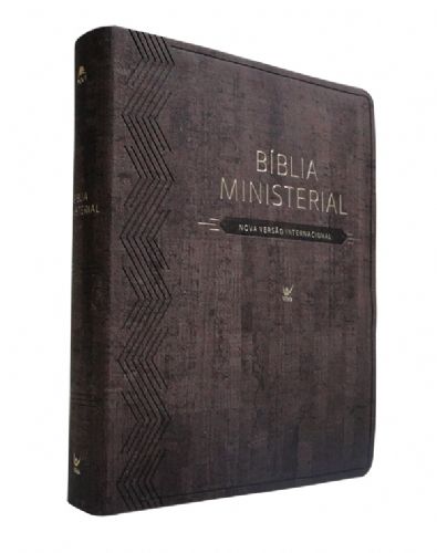 BIBLIA MINISTERIAL NVI MARRON ESCURO